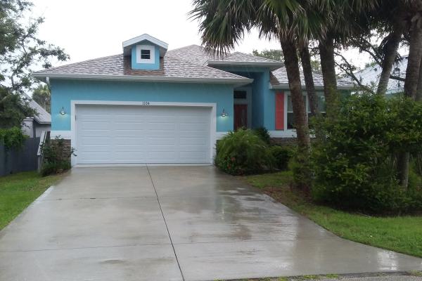 Raised Long Panel Garage Door