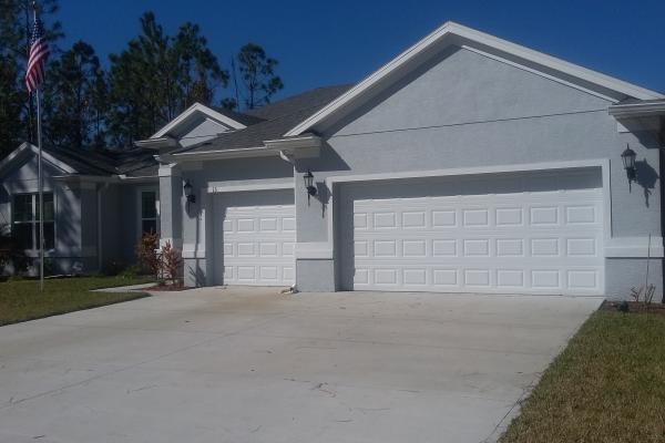 Raised Short Panel Garage Doors