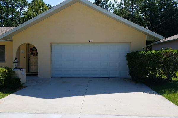 Raised Short Panel Garage Door