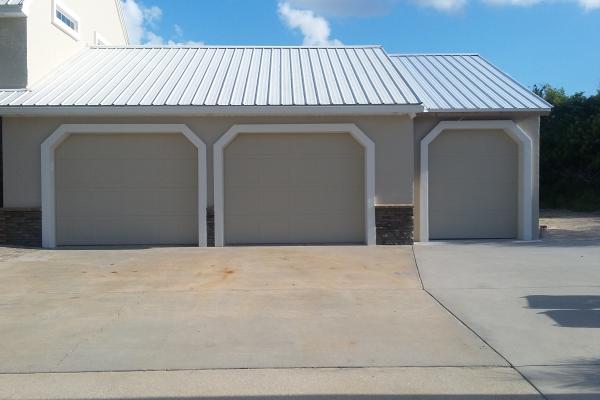 Raised Short Panel Carriage Stamp Garage Door