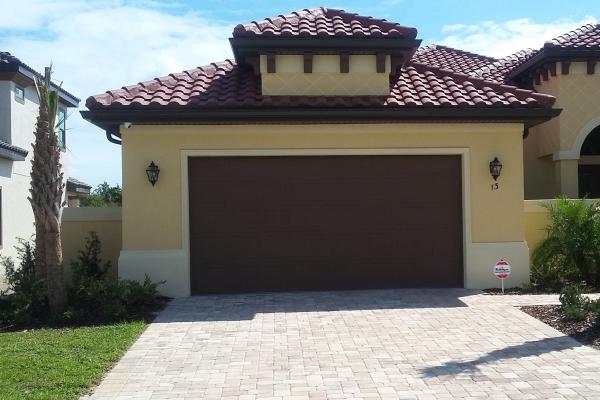 Carriage Stamp Short Panel Garage Door