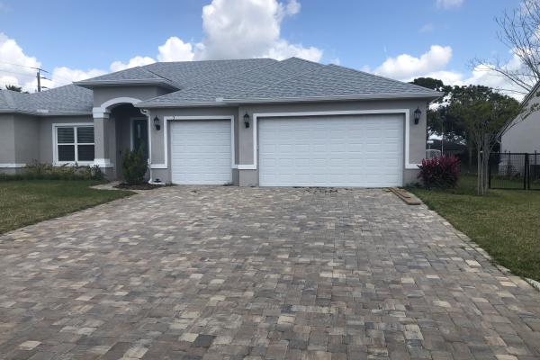 Raised Short Panel Garage Doors